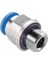 Pnömatik Rekor Bağlantı 1/2 - 14 mm 2
