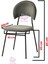 Mini 60 x 100 Milano Mdf Ortadan Açılır Masa 4 Adet Suna Sandalye 5