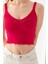 Petek Örgülü Askılı Crop Top, Body, Şık Rahat V Yaka Fitilli Kolsuz T-Shirt Krop, Askılı Krop, Top. 3
