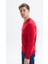 Erkek Slim Fit Basic V Yaka Triko Kazak K9KRO0852 4