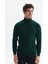 Erkek Slim Fit Likralı Akrilik Kumaş Boğazlı Yaka Triko Kazak K0KRO0862 1