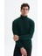 Erkek Slim Fit Likralı Akrilik Kumaş Boğazlı Yaka Triko Kazak K0KRO0862 2
