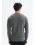 Erkek Slim Fit Likralı Akrilik Kumaş V Yaka Kareli Kazak K0KRO0860 5