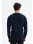 Erkek Slim Fit Likralı Akrilik Kumaş V Yaka Kareli Kazak K0KRO0860 5