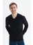 Erkek Slim Fit Basic V Yaka Triko Kazak K9KRO0852 3