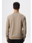 Erkek Slim Fit Su Geçirmeyen Scuba Kumaş Interlok Bisiklet Yaka Sweatshirt K28124988801 5