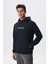 Erkek Slim Fit Scuba Interlok Su Geçirmeyen Kanguru Cepli Kapşonlu Sweatshirt K28254988701 3