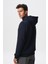 Erkek Slim Fit Scuba Interlok Su Geçirmeyen Kanguru Cepli Kapşonlu Sweatshirt K28254988701 4