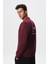 Baskılı Yazılı Regular Fit Şardonlu Erkek Bisiklet Yaka Sweatshirt K28124602901 5