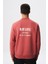 Baskılı Yazılı Regular Fit Şardonlu Erkek Bisiklet Yaka Sweatshirt K28124602901 5