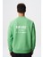 Baskılı Yazılı Regular Fit Şardonlu Erkek Bisiklet Yaka Sweatshirt K28124602901 5