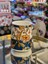 Mavi Çiçek Desenli Tekli Kupa 240 Ml 1
