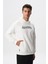 Erkek Regular Fit Yazı Baskılı Dikişli Kanguru Cepli Sweatshirt K28254627001 3