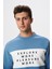 Erkek Regular Fit Yazılı Şardonlu 3 İplik Bisiklet Yaka Sweatshirt K28124602601 2