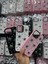 Yuax Apple iPhone 16 Pro Max Uyumlu Kılıf Kabartmalı Parlak Yıldız Figürlü Silikon Case Pembe 4