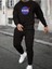 Eşofman Takımı Nasa Baskılı Ünisex Kışlık Sweatshirt ve Eşofman Altı 2 Li Set Combin Takım Pamuklu 4