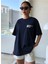 Cherısh Time Effect Sırt ve Ön Baskılı Oversize Tshirt 1