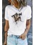 Kedi Baskılı Original Ünisex Pamuklu Yeni Sezon Yazlık T-Shirt 1