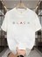 Black Baskılı Özel Tasarım Unisex Tshirt 1