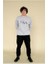 Sweatshirt Sevgili Combin Kalp Nabız Baskılı Pamuklu Kalın ve Yumuşak Ürün Içi Şardonlu 2 'li Set 3