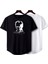 Ataürk Baskılı Original Ünisex Yazlık 2li Siyah ve Beyaz T-Shirt 1
