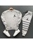 Eşofman Takımı Unisex Nb Baskılı Sweatshirt-Pamuklu Kışlık Eşofman Takımı 2'li Set Takım 1
