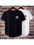 Ny Baskılı Original Ünisex Yazlık T-Shirt 2 Li Set Takım 1