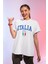 Italya Baskılı Oversize Tshirt 2