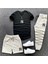 Ny Baskılı Original Ünisex Yazlık Şort T-Shirt Eşofman Altı 3 Lü Set Combin Takım 1