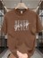 Never Give Up Baskılı Özel Tasarım Unisex Tshirt 1