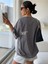 Cherısh Time Effect Sırt ve Ön Baskılı Oversize Tshirt 2