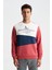 Erkek Regular Fit Çok Renkli Bisiklet Yaka Sweatshirt K28124602801 1