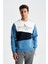 Erkek Regular Fit Çok Renkli Bisiklet Yaka Sweatshirt K28124602801 3