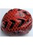 M-7 Çocuk Kask Arabalar Kareli - Kırmızı - S Beden 1