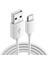 3A Type-C USB Şarj ve Data Kablosu 2 Metre Beyaz - FC965 1