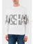 Logo Baskılı Streç Pamuklu Regular Fit Bisiklet Yaka Sweat Erkek Sweat 24411862 010 1