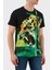Baskılı Pamuk Regular Fit Bisiklet Yaka T Shirt Erkek T Shirt B3GRB72A 36609 899 4