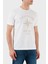 Pamuk Regular Fit Bisiklet Yaka Logo Baskılı T Shirt Erkek T Shirt 2441113 310 3