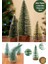 3 Lü Set Nevada Mini Çam Ağacı Uçlarına Kar Yağmış Karlı Yılbaşı Hediyesi 15 - 12 - 8 cm 4