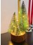 Büyük Boy LED Işıklı Nevada çam Ağaçları 4 Lü Set Büyük Meşe Kütüklü led Işıklı 22 cm Boy 1