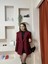 Bordo Blazer Ceket S 4