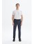Erkek Örme Kumaş Slim Fit Dar Kesim Esnek Kumaş Pantolon K9PCD0526 1