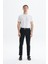Erkek Örme Kumaş Slim Fit Dar Kesim Esnek Kumaş Pantolon K9PCD0526 1