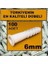 6 mm Yüksek Kalitede Standart Plastik Dübel 1