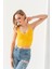 Saç Örgüsü Askılı V Yaka Crop Top, Body, Şık Rahat V Yaka Fitilli Kolsuz T-Shirt Krop, Askılı Krop. 2