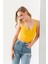 Saç Örgüsü Askılı V Yaka Crop Top, Body, Şık Rahat V Yaka Fitilli Kolsuz T-Shirt Krop, Askılı Krop. 4