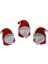 Yılbaşı Keçe Broş Üçlü Noel Baba 1