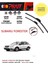 Subaru Forester 2013-2018 Arası Muz Silecek Takımı Araca Özel Aparat 2