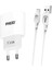 PCH221T Force Akım Korumalı 2.1A Type-C USB Kablolu Şarj Cihazı 1