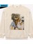 Can Dostum: Pati ve Ben! Oversize Sweatshirt Bej 1
